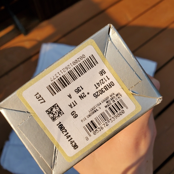 SOLD RayBan Pink Flash Lense Unisex Aviators Size 58 - Picture 7 of 12